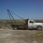 The winch truck