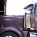 Logo Reproduction, Vinyl Truck Graphics and Stripping, Bob Fritts Trucking, Hill City, Kansas 