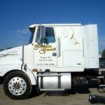 Custom Design and Vinyl Graphics for Farm Trucks, Johnson Farms, Bogue, Kansas