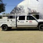 Logo Reproduction and Vinyl Graphics on Business Truck, Tony's Electrical Service and Appliance, Hill City, Kansas