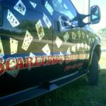 Custom Layered Vinyl Graphics, Full Deck, Scarecrow Sign Co, Hill City, Kansas